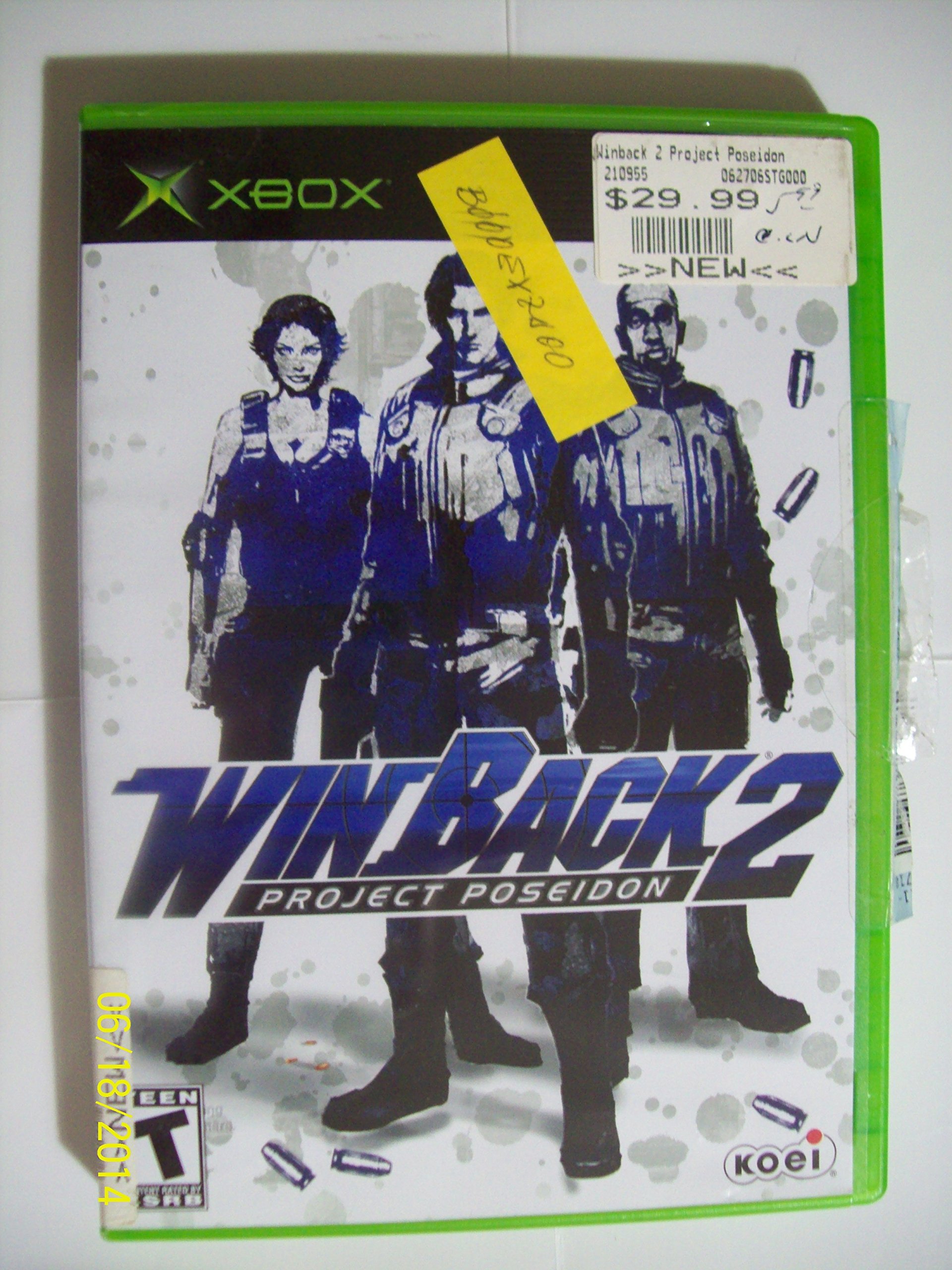 Amazon.com: Winback 2: Project Poseidon - Xbox : Video Games